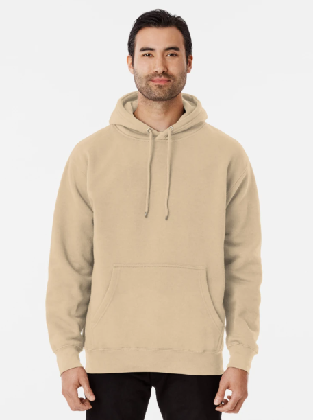 Blank sand or any color, classic no print design Pullover Hoodie