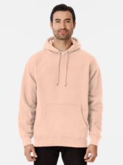 Blank blush or any color, classic no print design Pullover Hoodie