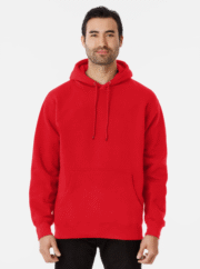 Blank Red or any color, classic no print design Pullover Hoodie