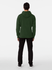 Blank black or any color, classic no print design Pullover Green Hoodie