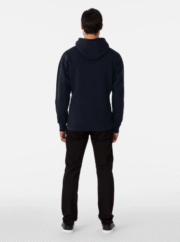 Blank black or any color, classic no print design Pullover Navy Hoodie