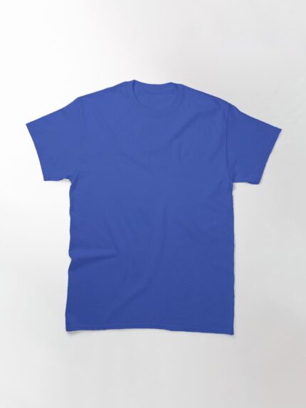 Plain T Shirt Blue