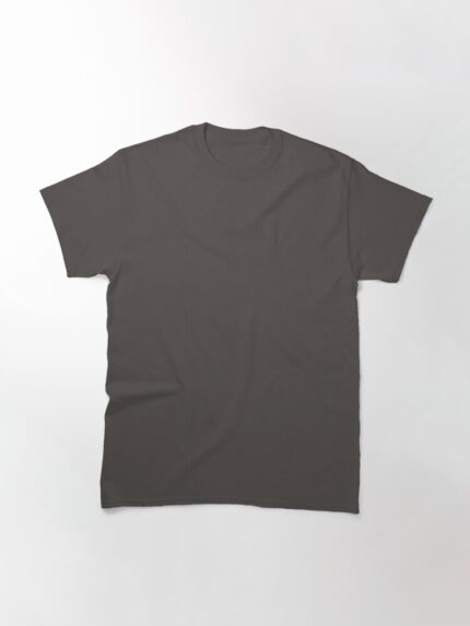 Plain T Shirt Dark Grey