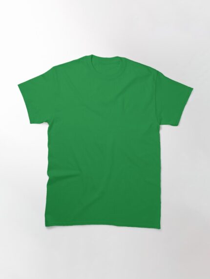 Plain T Shirt Green