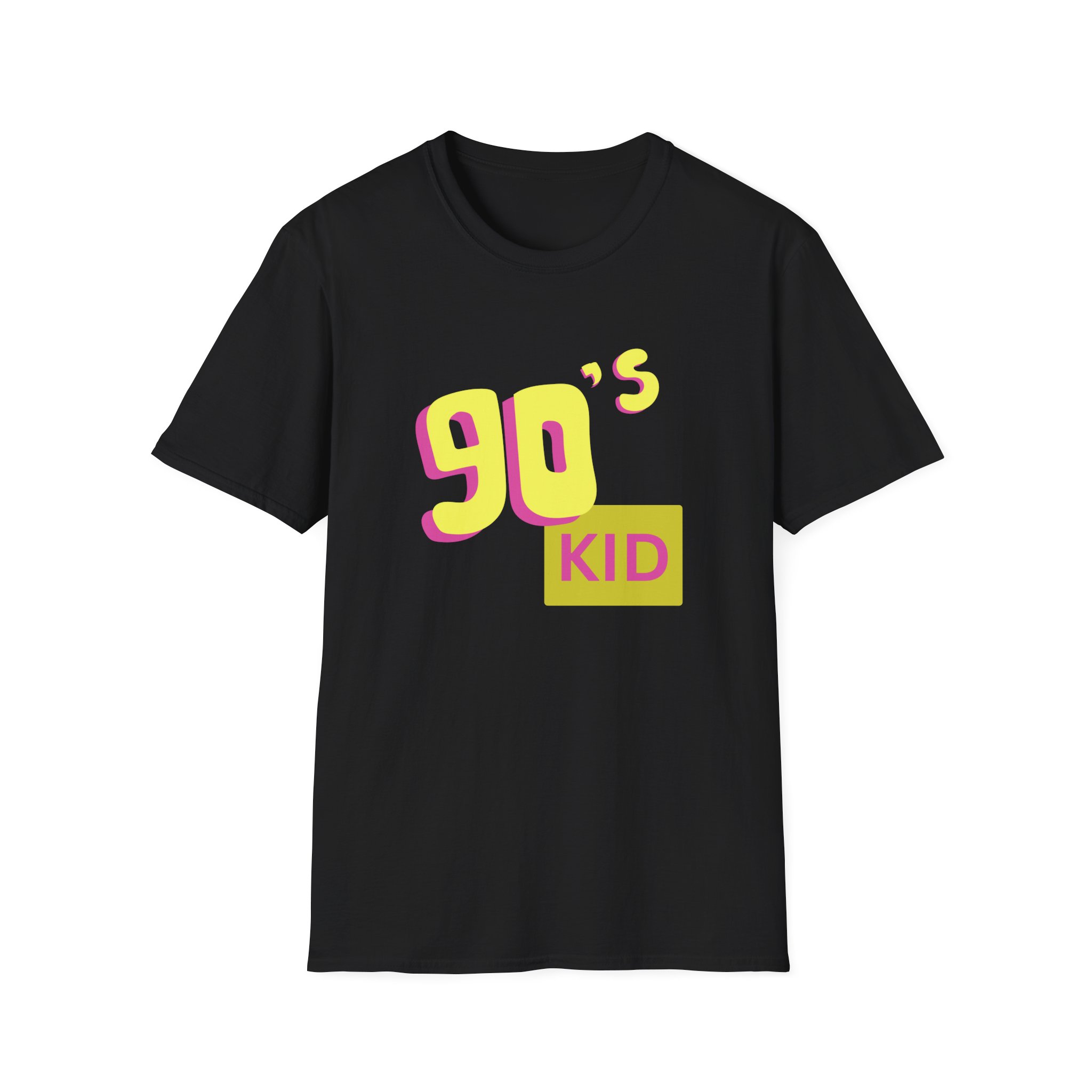90 blcak 90’s Kid – Cool T-Shirt - Image 1