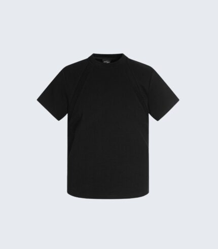 Classic Black Plain T-Shirt for Men - Casual Everyday Wear