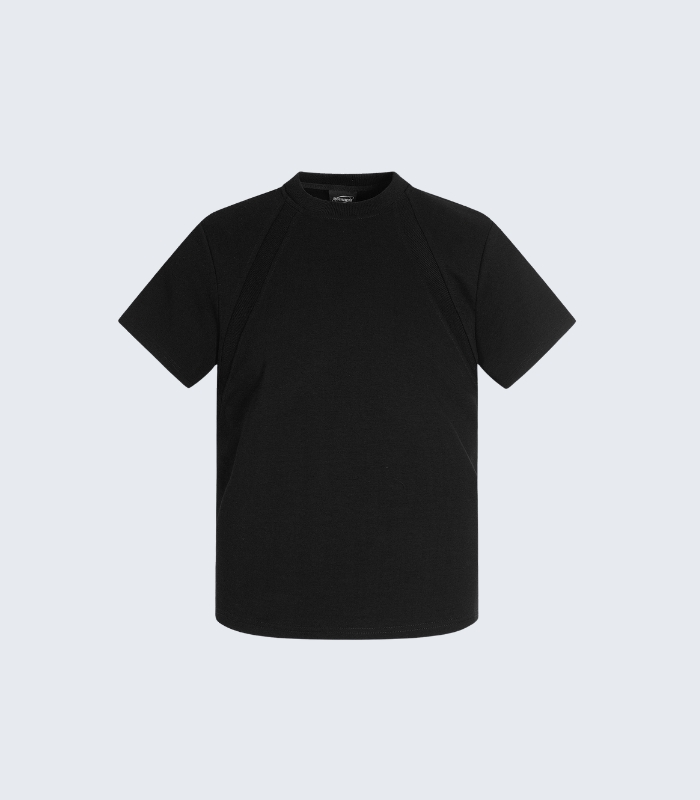 Classic Black Plain T-Shirt for Men - Casual Everyday Wear