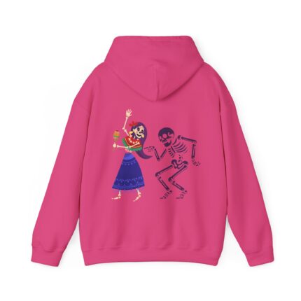 Dancing Doll & Skeleton Halloween Unisex Hooded Sweatshirt