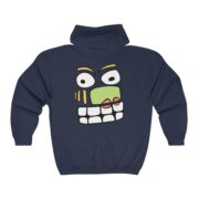 Funny Face Full Zip Unisex Hooded Sweatshirt