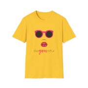Beautiful Lady With Glasses T-Shirt - Image 9