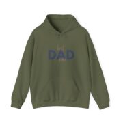 Super Dad For Fathers Hooded Sweatshirt - Image 5
