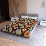 Ikat Print Duvet Cover - Image 5