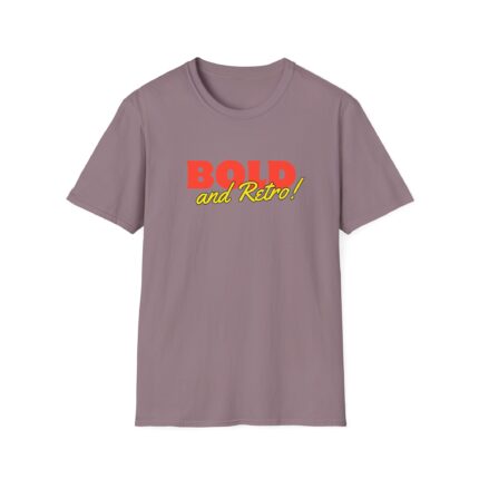 Bold And Retro – Stylish T-Shirt