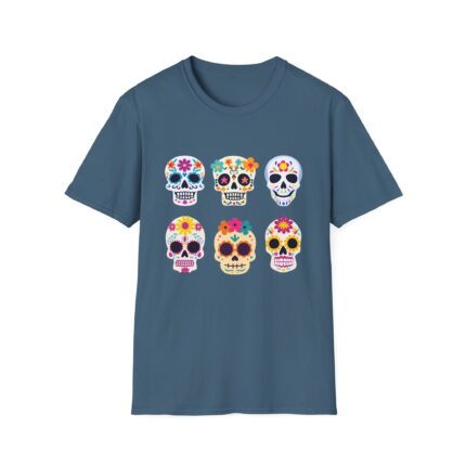 Dia De Muertos – Skull Funky T-Shirt