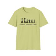 Choose Your Weapon – Chess T-Shirt - Image 3