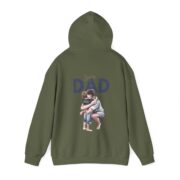 Super Dad For Fathers Hooded Sweatshirt - Image 4