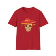 Dia De Muertos – Funky Skull T- shirt - Image 3