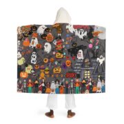 Hooded Sherpa Fleece Blanket - Image 2