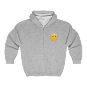 People On Mute Full Zip Unisex Hooded Sweatshirt - Image 7