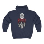 Horror Halloween Full Zip Unisex Hooded Sweatshirt - Image 7
